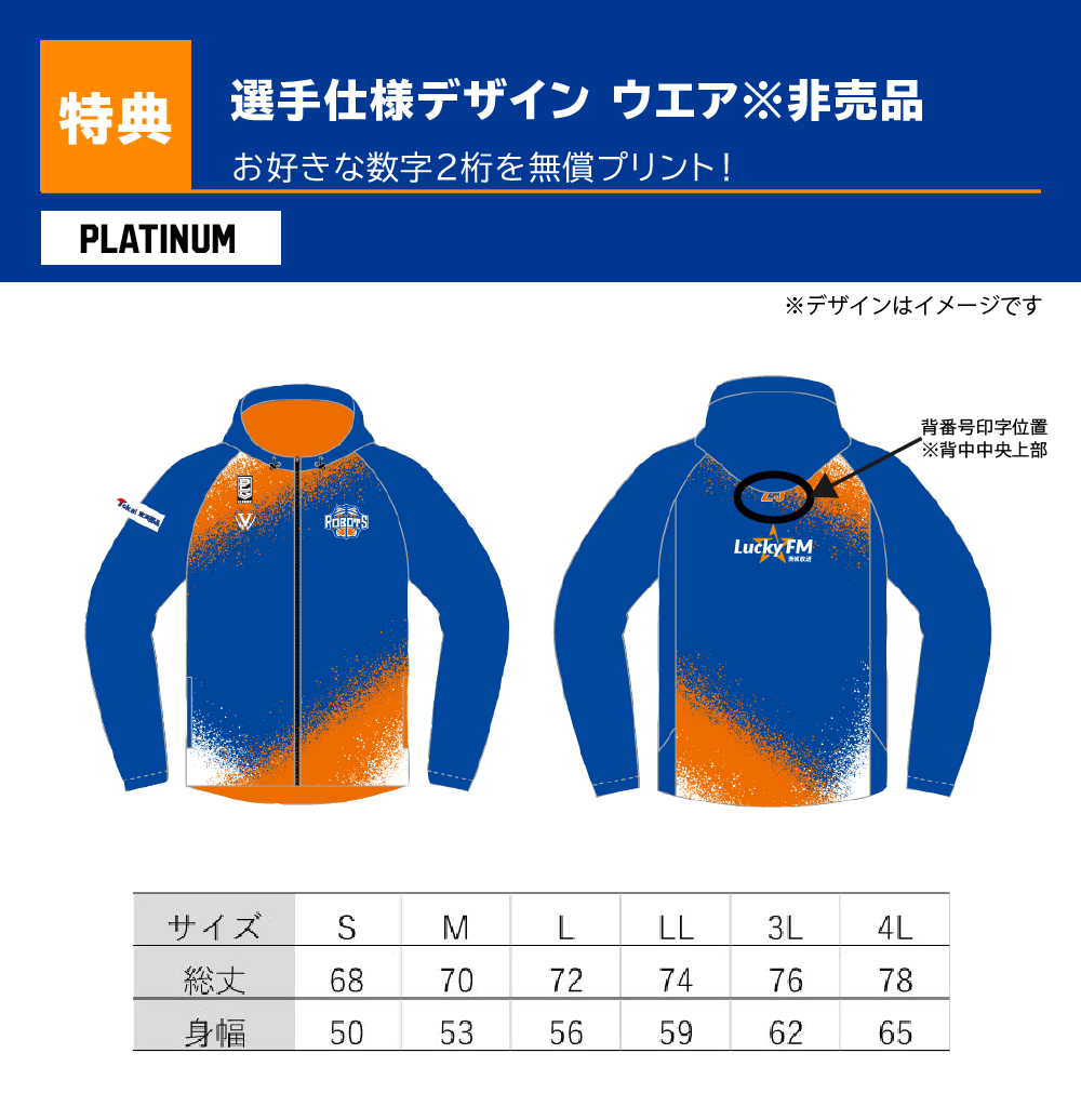 選手仕様デザインウェア※非売品
