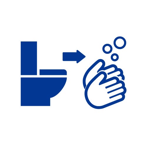 トイレ利用後の消毒