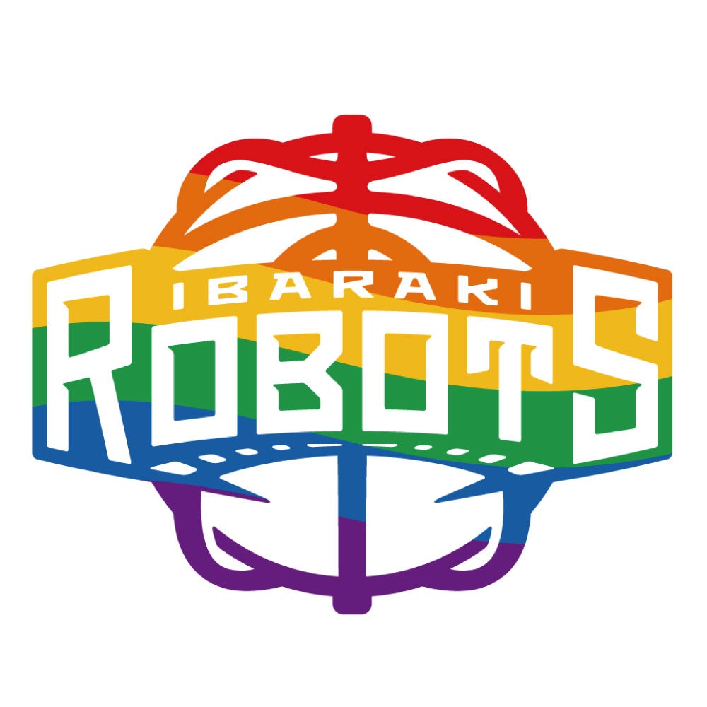 レインボーロゴステッカー