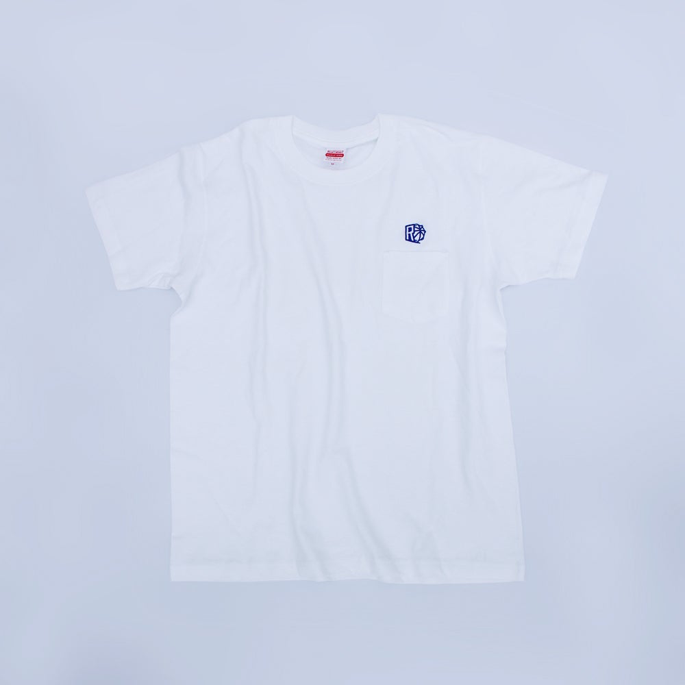 オルタネイトロゴ刺繍Tシャツ ホワイト