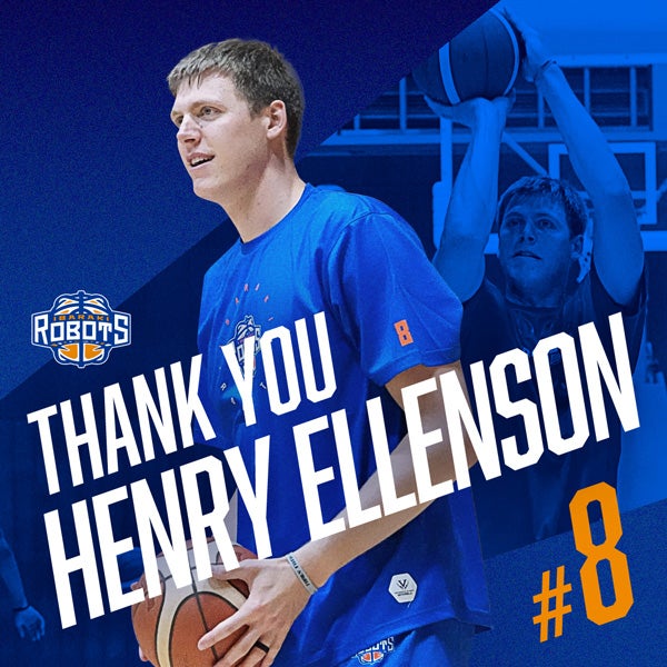 8 ヘンリー・エレンソン選手 退団のご報告 茨城ロボッツ